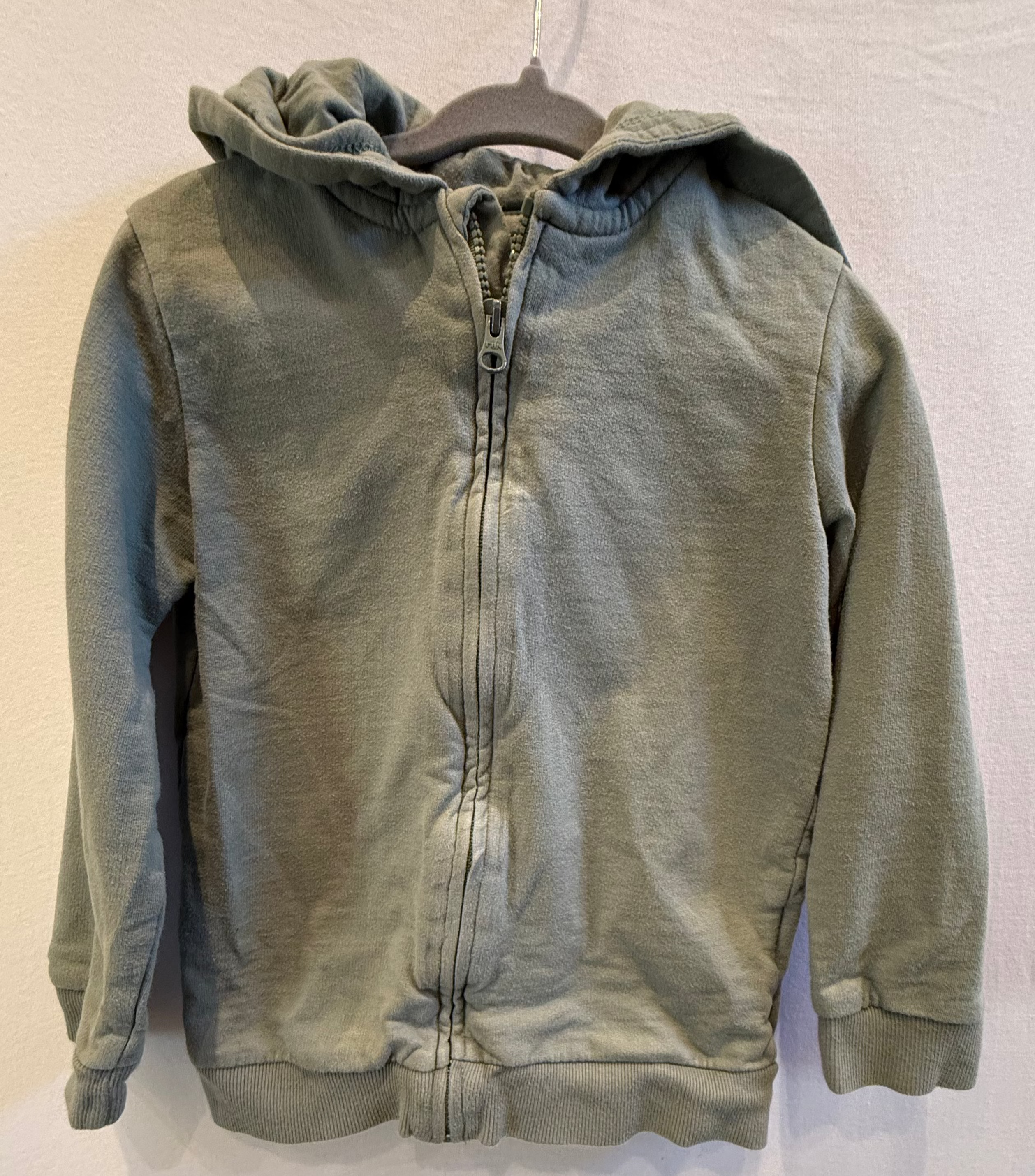 Sweatjacke Olivegrün Größe 104